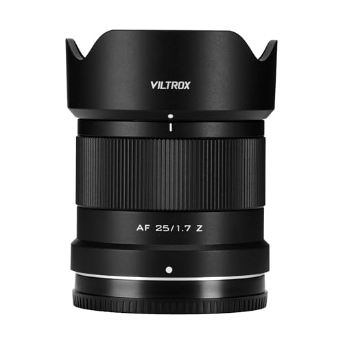 Amazon.co.jp: VILTROX AF 25mm F1.7 Z Mount Lens Small